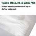 thumbnail image 4 of LEM Products MaxVac Vacuum Sealer Bags and Rolls Combo Pack, 4 of 10
