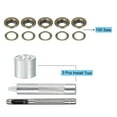 thumbnail image 2 of Unique Bargains Bronze Tone Grommet Tool Kit with Copper Eyelets and Install Tools (100 Sets), 2 of 6