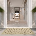 thumbnail image 3 of Safavieh Courtyard Adam Geometric Indoor/Outdoor Area Rug, Beige/Sweet Pea, 5'3" x 7'7", 3 of 10