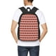 thumbnail image 4 of Disketp Red and Brown Squares Mochila Minimalista de Gran Capacidad, Mochila de Viaje para Escuela, Trabajo o Uso Diario, 4 of 6