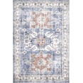 thumbnail image 2 of nuLOOM Rebecca Floral Vintage Area Rug, 5' x 7' 5", Dark Blue, 2 of 2