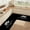 Black#27112, variant on Uklsqma L Corner Kitchen Rug Mat with Non-Slip Rubber Backing, Absorbent Microfiber Velvet Fleece, Machine Washable, 120 x 75 cm, Black/Gray/Blue, 1 Pack
