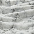 thumbnail image 7 of Oversized Faux Fur Throw for Women & Men, Soft Blanket for Home, Oeko-Tex Certified, 60" x 70", Light Grey, 7 of 7