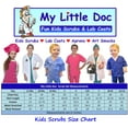 thumbnail image 3 of Teal Green Kids Scrubs by My Little Doc, 3 of 5