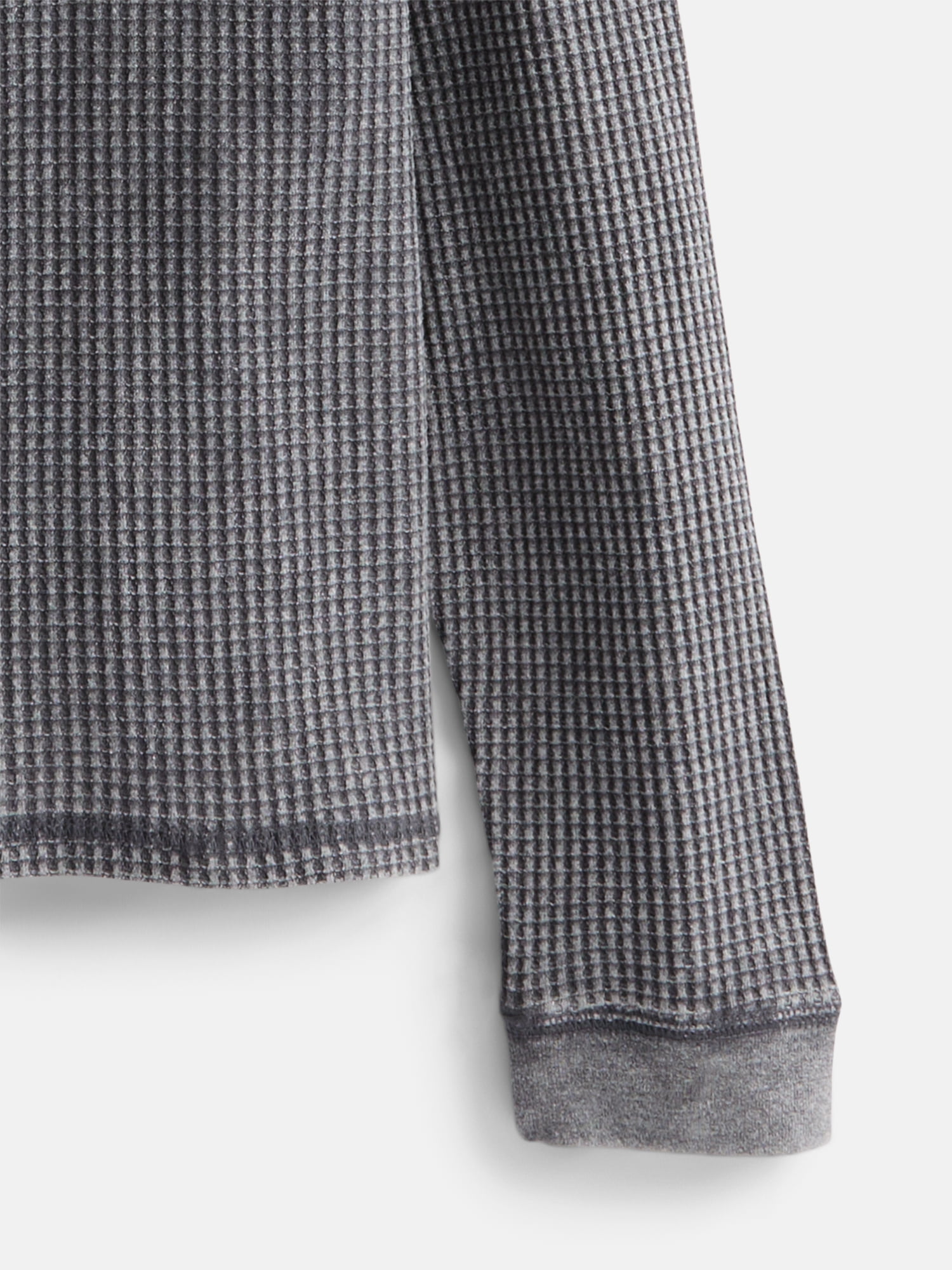 Weekend Academy Boy's Washed Thermal Tee with Long Sleeves, Sizes 4-18