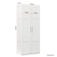 thumbnail image 2 of 29.53W x 15.75D x 70.87H 2-Door MDF Wardrobe - Stability and Modern Look, 2 of 5