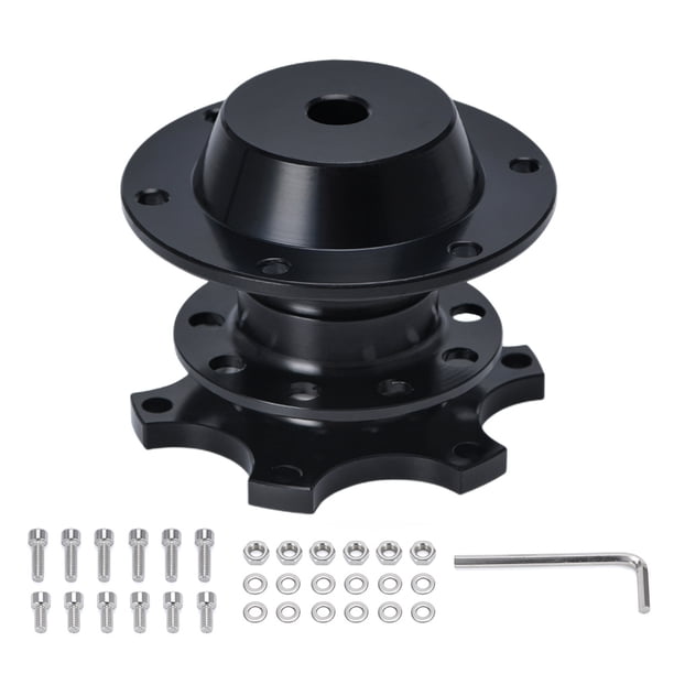 Volante Fórmula Universal Modificado Bsvklp Aleación Aluminio Liberación Rápida Negro