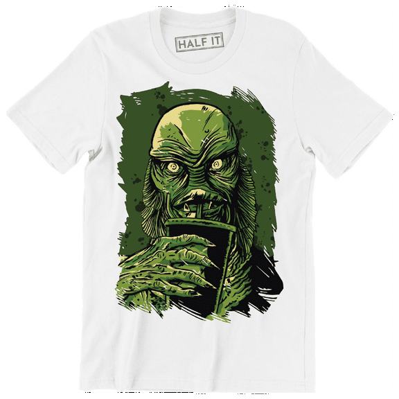 Creature From The Black Lagoon Scary Green Monster Men's T-Shirt