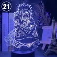 thumbnail image 2 of Anime Naruto Uzumaki Sasuke luz de noche LED, lámpara de mesa 3d Kakashi, juguetes Naruto Hatake Akatsuki, figuras de acción, regalo para niños, 2 of 4