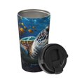 thumbnail image 2 of Goofa Ocean Coral Turtle for Insulated Travel Coffee Mug Spill Proof Leak Proof 16 OZCoffee Tumbler Reusable Coffee Cups with Lids Thermos for Hot and Cold Drink, 2 of 8