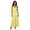 A-Yellow431, variant on Tiered Summer Dress for Women Spaghetti-Strap Fringed Ruffled Bohemian Vacation Maxi Dresses