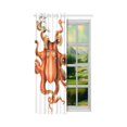thumbnail image 2 of MKHERT Giant Octopus Ocean Catched Sail Ship Window Curtain Living Room,Bedroom Window Drapes 52x84 inch, 2 of 3