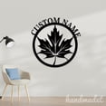 thumbnail image 4 of Handmadetneonsign Maple Leaf Metal Wall Art Light, Nature Metal Sign Wall Decor, Leaves Metal Decor 49536, 4 of 5