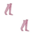 thumbnail image 4 of Guardoinrt Stay Comfortable And Stylish With These Soft Winter Socks Brown Easy To Wear pink purple 2Set, 4 of 6