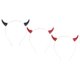thumbnail image 4 of 3pcs Tema de Halloween Hornos Devil Horns Diabar, 4 of 5
