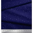 thumbnail image 2 of Soimoi Viscose Chiffon Fabric Stars Shirting Printed Fabric 1 Yard 42 Inch Wide, 2 of 3