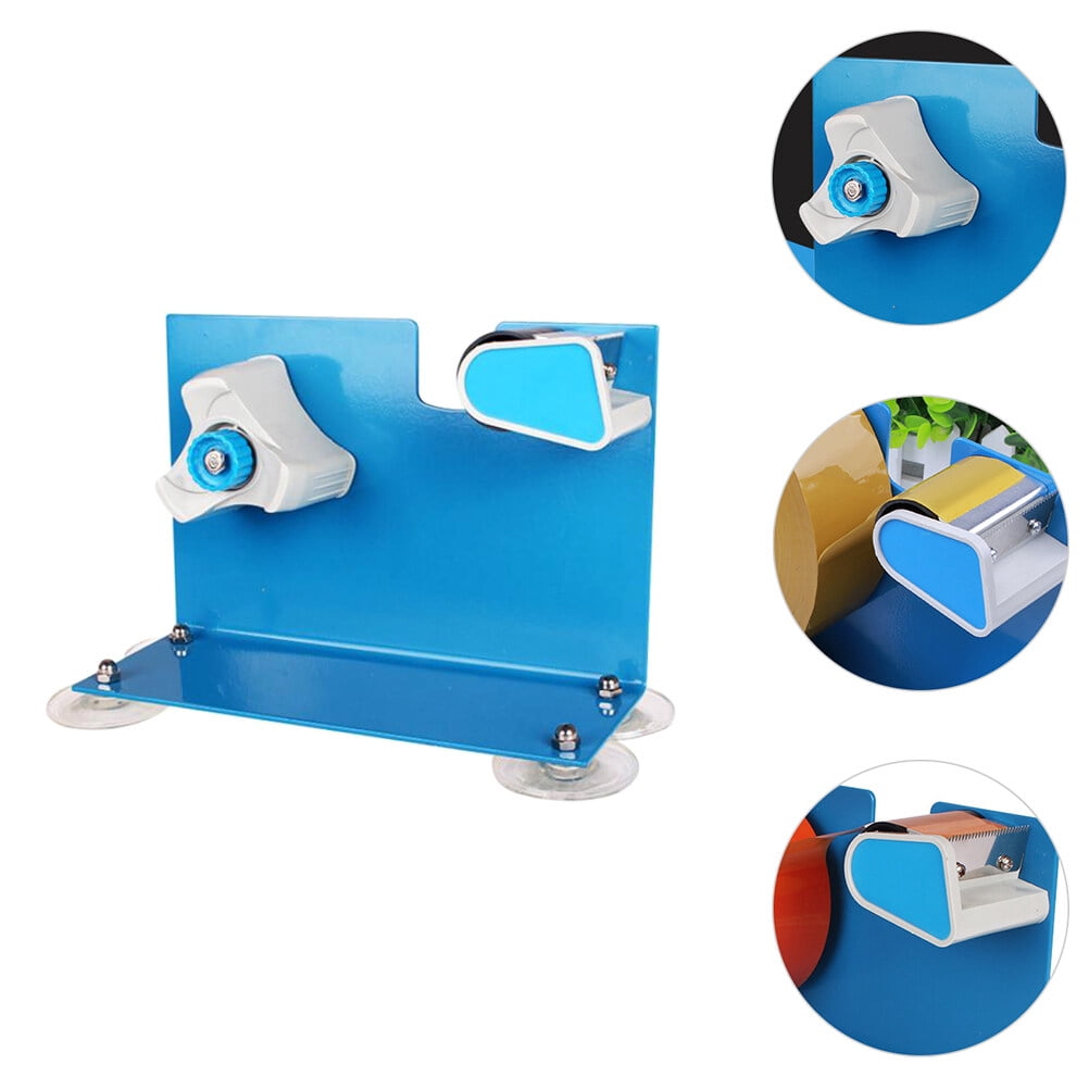HEALEEP Tape Dispenser Blue Iron Plastic 1Set 9x5.5in
