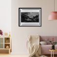 thumbnail image 3 of Historic Framed Print, [Forest landscape with brook, mountain and ruins of building], 17-7/8" x 21-7/8", 3 of 9