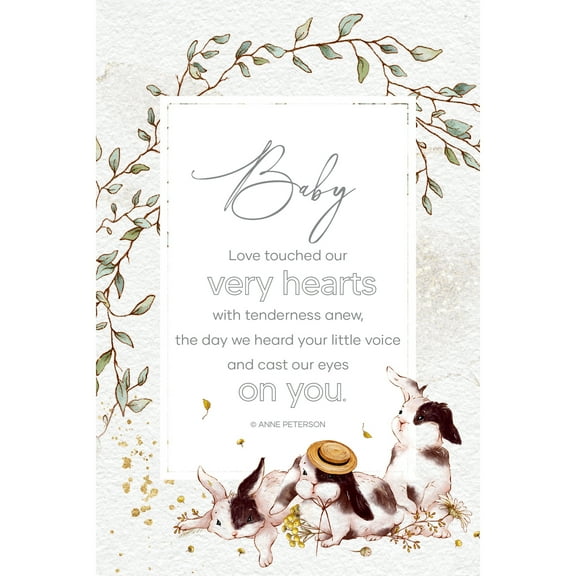 Dexsa Baby Inspirational Wood Plaque 6 inches x 9 inches