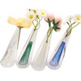 thumbnail image 2 of Glass Attachment Accessories,Replaceable Crystal Glass Flower Vase for Home Decoration (Blue), 2 of 3