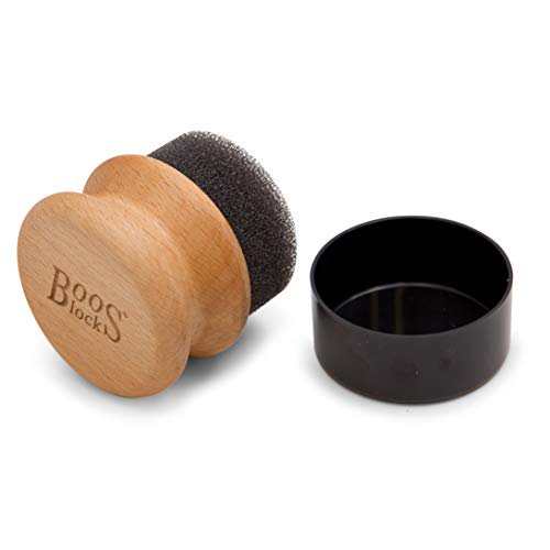 John Boos Butcher Block Oil & Cream Applicator for Wood Surfaces, Hardwood
