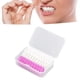 thumbnail image 5 of Cepillo interdental 200 piezas Cepillo de limpieza dental de silicona desechable Cuidado bucal Eliminación de placa púrpura para el cuidado bucal ANGGREK Otros, 5 of 8