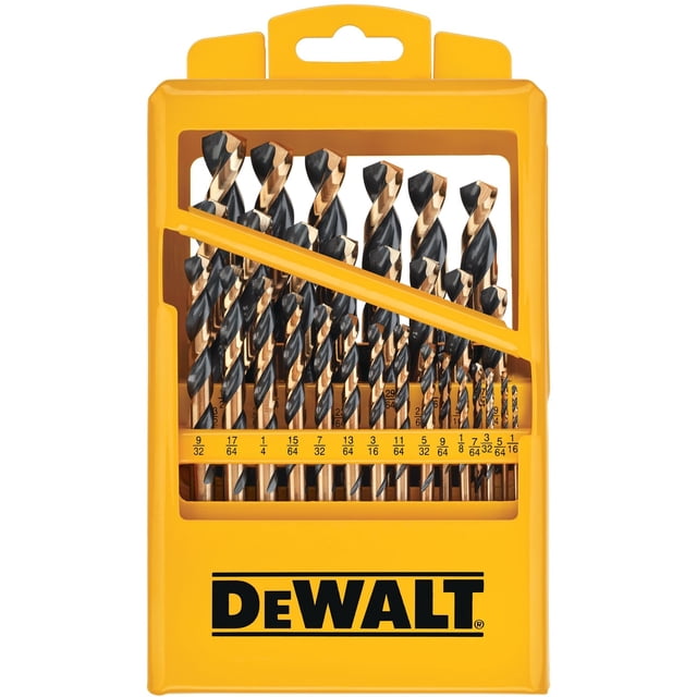 Set de Brocas DEWALT DWA1189 de 29 Piezas en Acero Rápido