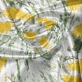 thumbnail image 5 of Ambesonne Nature Valance Pack of 2, Daffodils and Meadow Flowers, 54"X12", Earth Yellow Green and White, 5 of 5