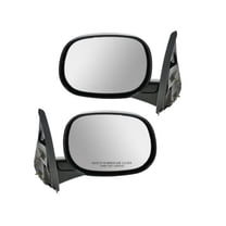 Door Mirror Set 2 Piece - Compatible with 1999 - 2003 Dodge Ram 1500 Van 2000 2001 2002