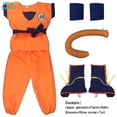 thumbnail image 4 of Trajes para niños y adultos, disfraz de Son Goku, mono de anime, disfraz H, 4 of 4
