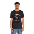 thumbnail image 2 of Halloween Annabelle Face Short Sleeve T-Shirt - Creepy Doll Horror Movie, 2 of 3