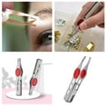 thumbnail image 2 of Tweezers with Light Led Tweezers Tool Led Light Stainless Steel Eyebrow Tweezers Hair Removal Makeup Tools, 2 of 8