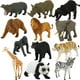 thumbnail image 2 of Mini figuras de animales del bosque de juguete, 12 piezas, mini animales del bosque, simulación de animales del bosque, juego de figuras de PVC, juguetes cog, 2 of 7