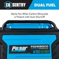 thumbnail image 3 of Pulsar 9,500-Watt Super Quiet Dual Fuel Portable Inverter Generator with Remote Start, 3 of 10
