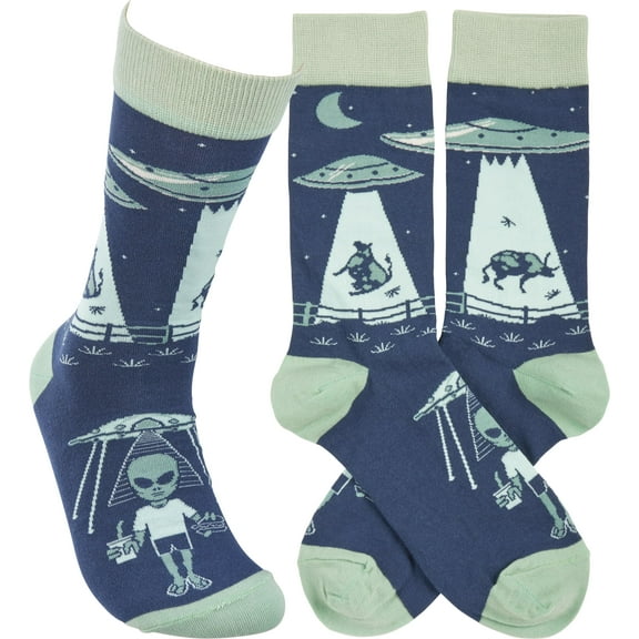 Primitives by Kathy Alien Socks 115093