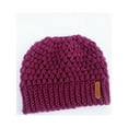 thumbnail image 5 of WomensPonytail Beanie Hat High Messy Bun Stretch Knitted Ponytail Cap, 5 of 5