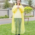 thumbnail image 3 of 5-Pack Disposable Rain Ponchos for Adults - Hooded Raincoats for Women/Men,PE Rain Coats Packable Rain Jackets with Hood, 3 of 5