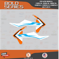 thumbnail image 4 of Kalair GFX Graphics Kit for KTM ENDURO 150XC-W, 250XC-W, 300XC-W, 250EXC-F, 350EXC-F and 500EXC-F (2017-2019) Bold Series, 4 of 5