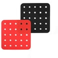 thumbnail image 2 of Basket Fryer Silicone Reusable Non-Stick Liners Fryer Mat For Air For Air Kitchen，Dining & Bar, 2 of 9
