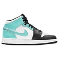 thumbnail image 5 of Big Kid's Jordan 1 Mid "Igloo" White/Tropical Twist-Black (554725 132) - 6, 5 of 7