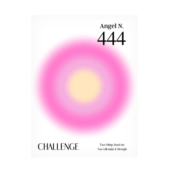 Trademark Fine Art Amelie Angel Number 444 Canvas Wall Art