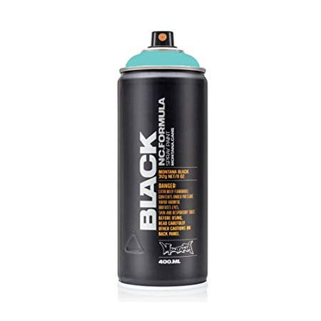 Montana Cans BLACK Spray Paint, 400ml, Tiffany