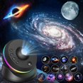 thumbnail image 1 of Starry sky projector, 4K high definition planetarium projector, 360° rotating galaxy projector, timer and dynamic meteor effect., 1 of 5