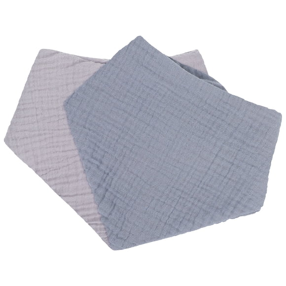 2pcs unisex baberos baberos triangulares de pandanas recién nacidos ajustables triangulares baberos