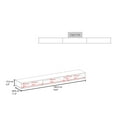thumbnail image 5 of Slim 3-Shelf TV Stand Media Console | Natural Wood Engineered Wood | 70.9" Wide | Living Room Entertainment Center | Eco-Friendly &amp; Safe Materials | Easy Assembly, 5 of 7