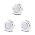 thumbnail image 3 of Advancent Ronda LED Push Night Light Gabinete Cajón Escalera Lámpara de ambiente regulable 3.5W 3.7V ABS Batería de emergencia Type4 NO4, 3 of 6