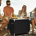 thumbnail image 3 of Goplus Table de Camping Portable en Aluminium pour Barbecue avec Organisateur de Rangement, 3 of 10