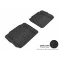 thumbnail image 3 of "3D MAXpider All-Weather Custom Fit Floor Liners for Ford Taurus 2010-2019, CLASSIC Series (2nd Row, Black)", 3 of 4