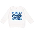 thumbnail image 2 of Inktastic My Dad is a Fantasy Football Legend Toddler Sweatshirt, 2 of 4
