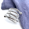 thumbnail image 4 of Primegos Classic Napkin Rings Smooth Burr-Free Plating Alloy Spring Bead Napkin Holder Gold Silver Napkin Buckles for Table Decorations, 4 of 8